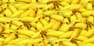 Której części banana nie jeść?